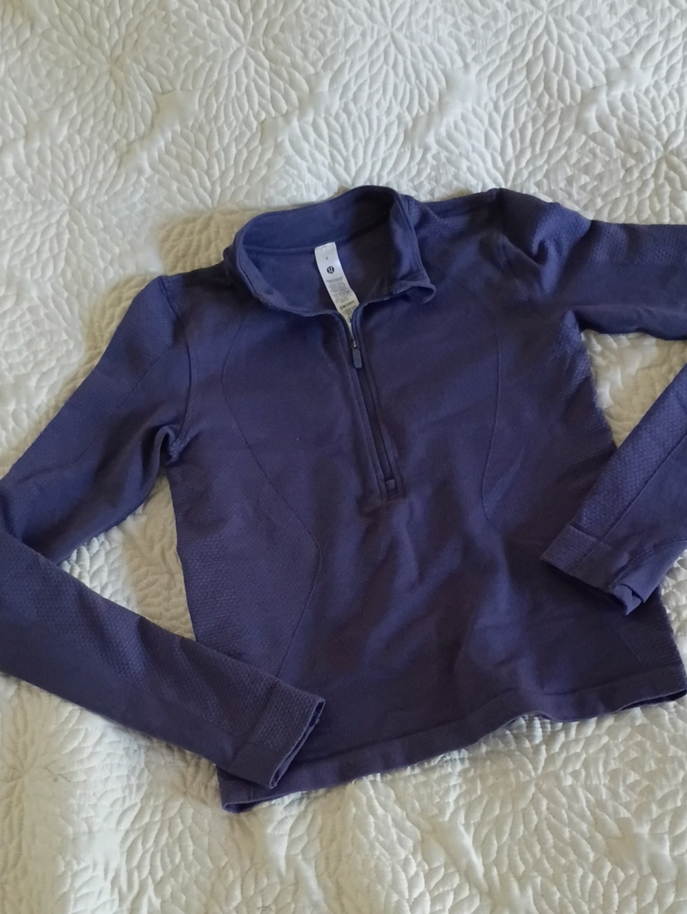 Lululemon Rest Less 1/2 Zip Pullover Women's 6